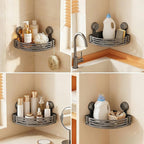 Triangle Suction Cup Shower Caddy