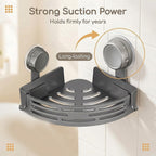 Triangle Suction Cup Shower Caddy