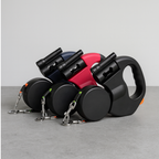 The Fur Lounge Dual Dog Leash with Anti-Tangle Rotation