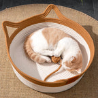 Stimulicat Woven Cat Nest Bed