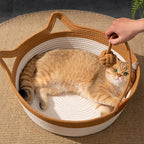 Stimulicat Woven Cat Nest Bed