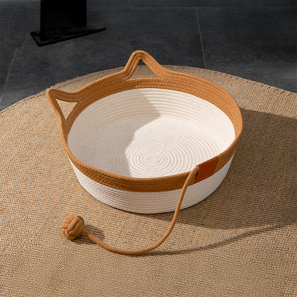 Stimulicat Woven Cat Nest Bed