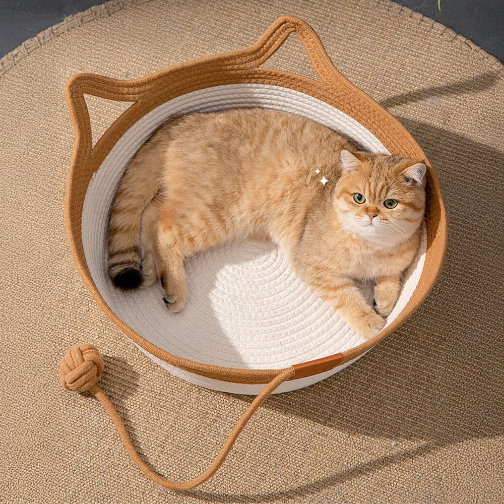 Stimulicat Woven Cat Nest Bed