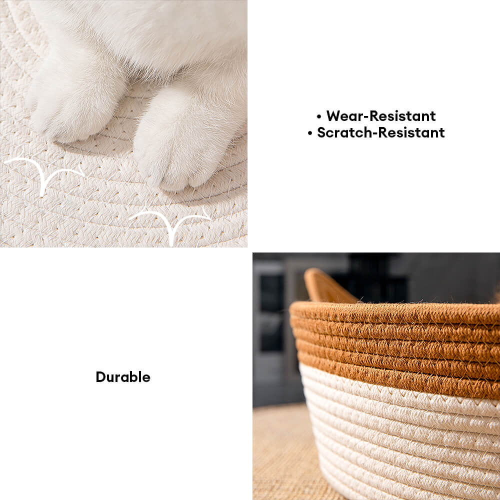 Stimulicat Woven Cat Nest Bed