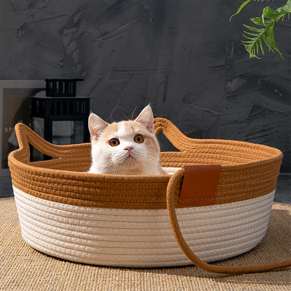 Stimulicat Woven Cat Nest Bed