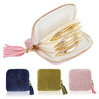 Tranqusy Jewelry Zippered Pocket Case
