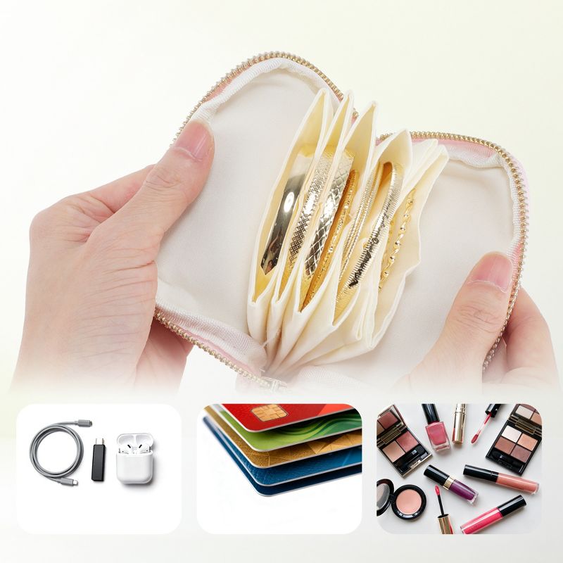 Tranqusy Jewelry Zippered Pocket Case