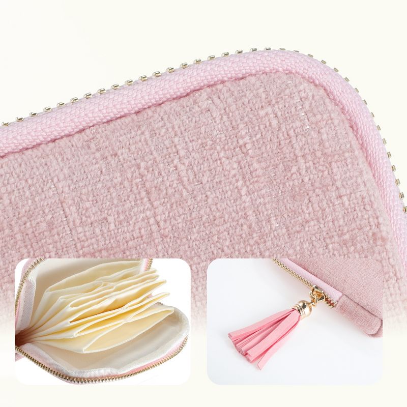 Tranqusy Jewelry Zippered Pocket Case