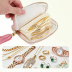 Tranqusy Jewelry Zippered Pocket Case