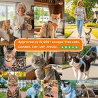 Pawras Escape-proof Cat Harness + Leash