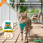 Pawras Escape-proof Cat Harness + Leash