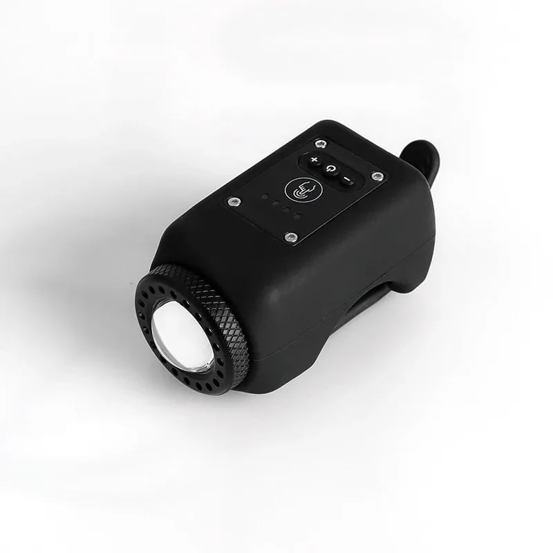 Holiisummer Bike Electronic Horn with Large Range Floodlight