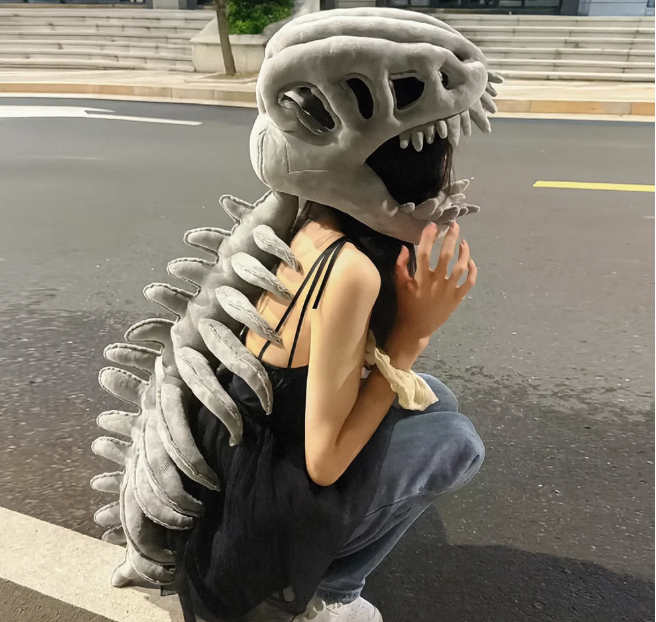 Jurassic Snug Spinosaurus Plush Costume - grey 2
