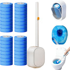 Keepholdly Hands-Free Flip-Top Disposable Toilet Brush