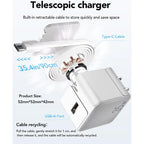 Kettr 4-in-1 Retractable GaN Charger 2