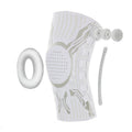 KneeFix Dial Adjustable Knee Brace with Silicone Cushion Support - white 2