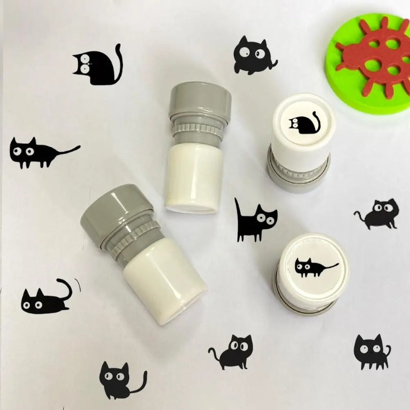 Nestoly Self-Inking Mini Cat Stamps