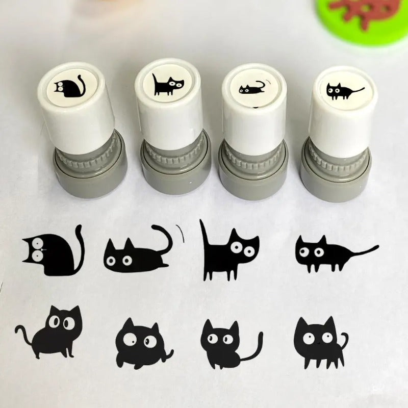 Nestoly Self-Inking Mini Cat Stamps 2