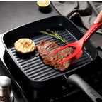 Raidley Top 4-in-1 Nonstick Frying Pan: Ideal for Eggs, Bacon, and Burgers