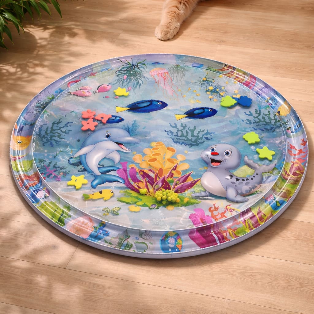 PawKitty Claw-Resistant Water Mat 2