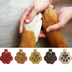 Pets Atelier Memorial Leather Pet Hair Storage Keychain 2