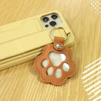 Pets Atelier Memorial Leather Pet Hair Storage Keychain 3