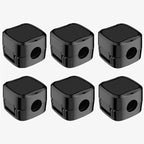Pleteffect Magnetic Cord Organizer, Easy Secure Adhesive Cable Management -  BLACK