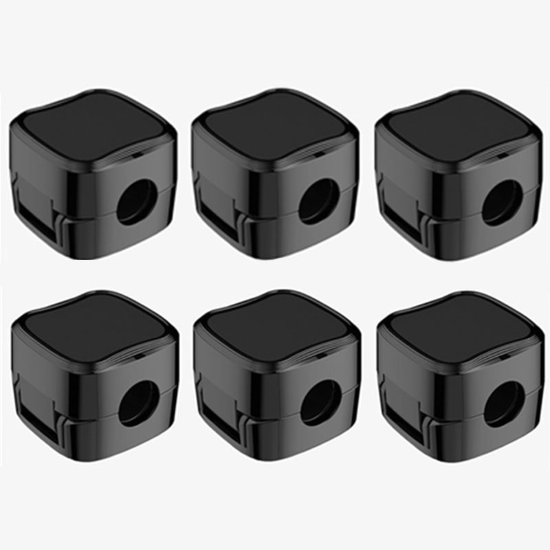 Pleteffect Magnetic Cord Organizer, Easy Secure Adhesive Cable Management -  BLACK