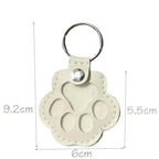 Pets Atelier | Memorial Leather Pet Hair Storage Keychain