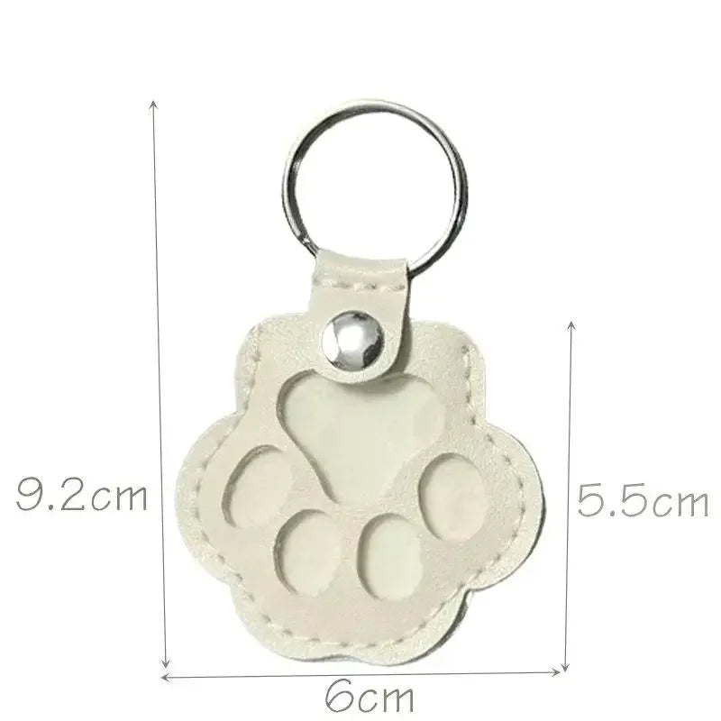 Pets Atelier | Memorial Leather Pet Hair Storage Keychain
