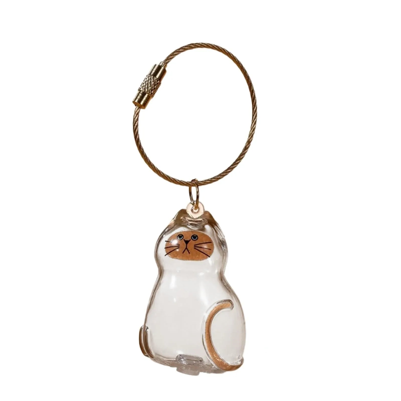Pets Atelier PurrCapsule Cat Hair Keepsake Keychain