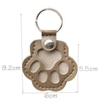 Pets Atelier | Memorial Leather Pet Hair Storage Keychain