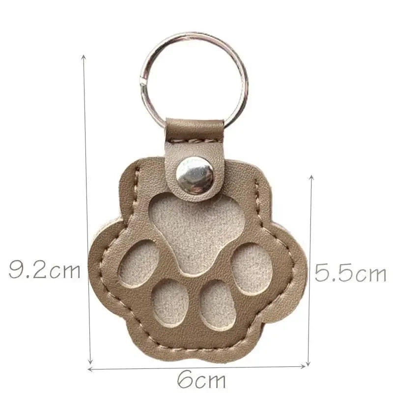 Pets Atelier | Memorial Leather Pet Hair Storage Keychain
