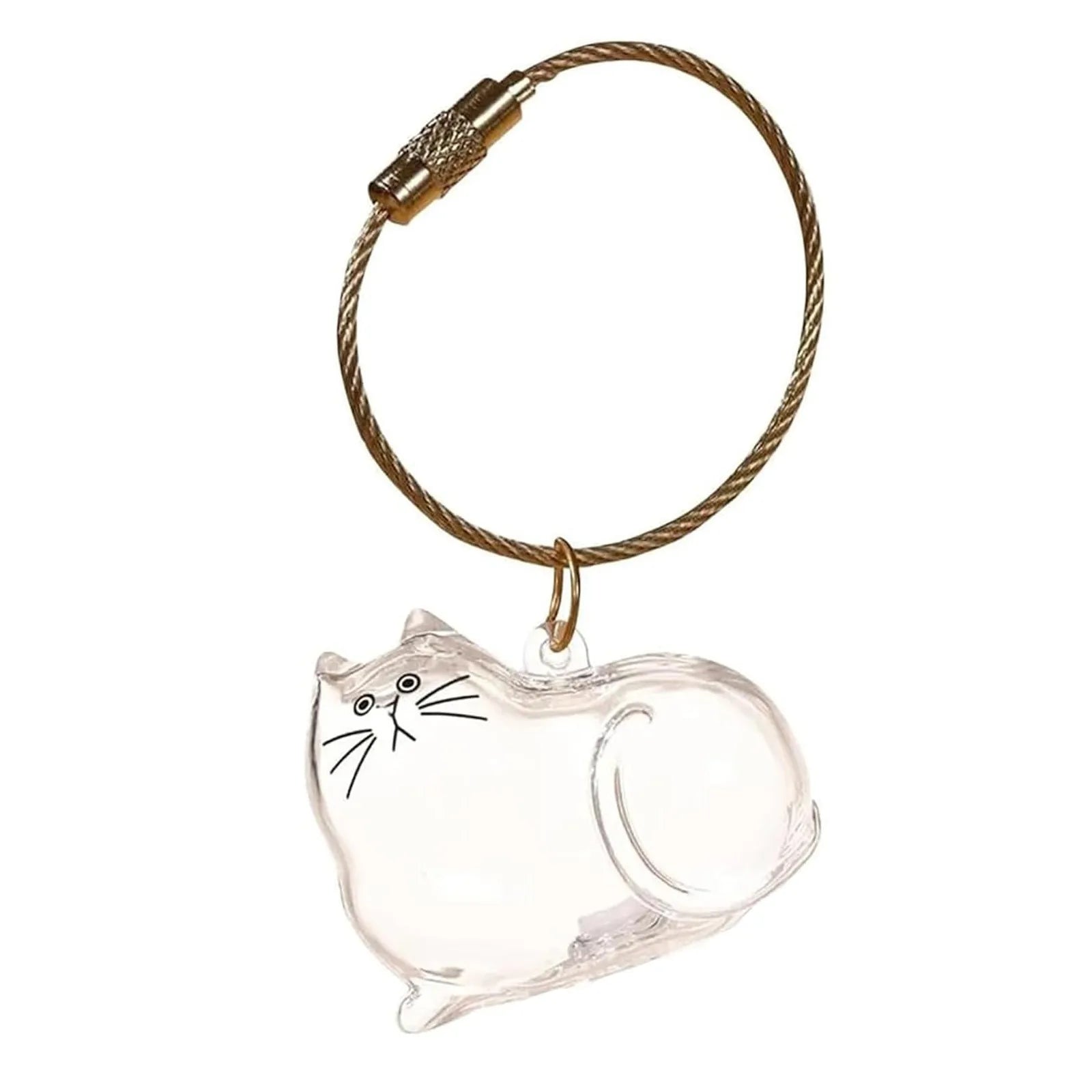 Pets Atelier PurrCapsule Cat Hair Keepsake Keychain