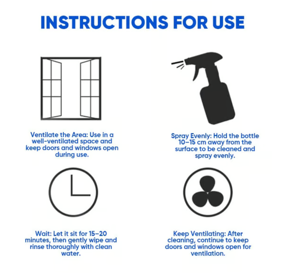 Fast Acting Anti-Mold Wall Cleaner Spray