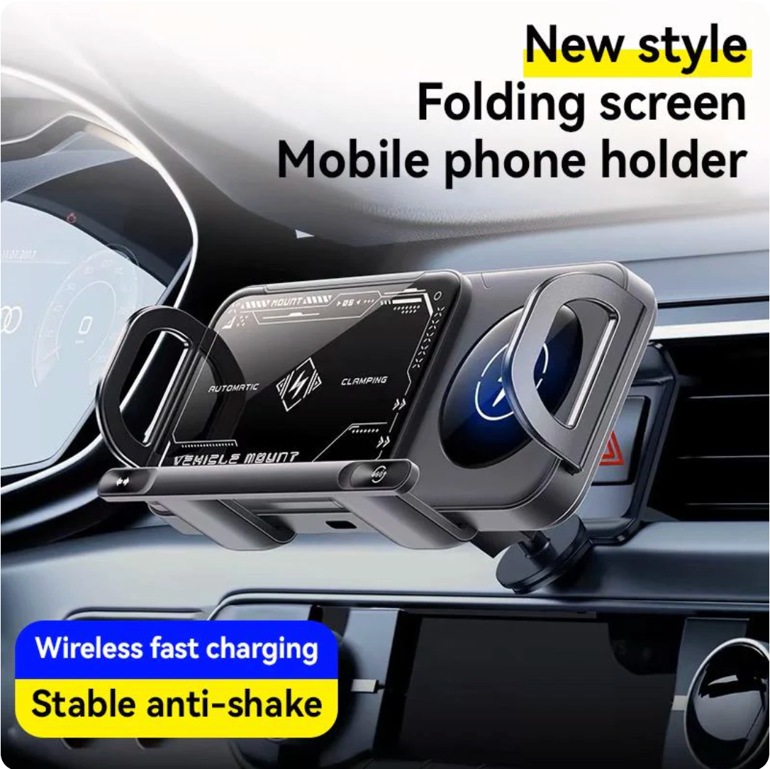 Wireless Charging Rotating Car Mount