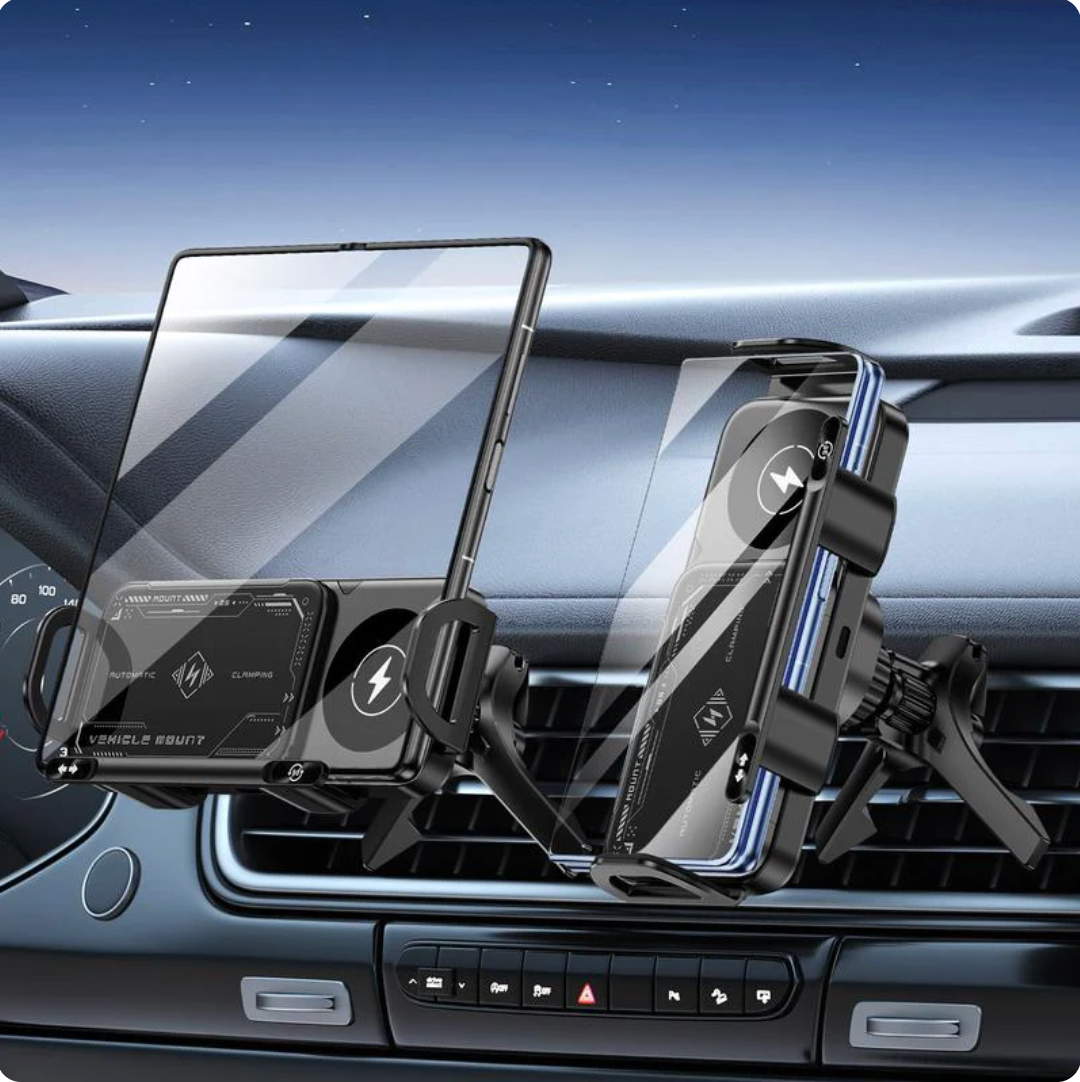 Wireless Charging Rotating Car Mount