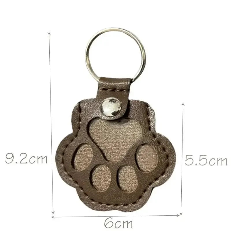 Pets Atelier | Memorial Leather Pet Hair Storage Keychain