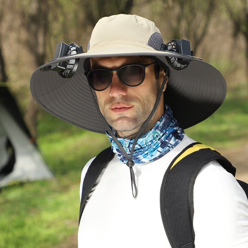 ShopPaya Solar Fan Hat 3
