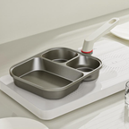 Raidley Top 4-in-1 Nonstick Frying Pan: Ideal for Eggs, Bacon, and Burgers
