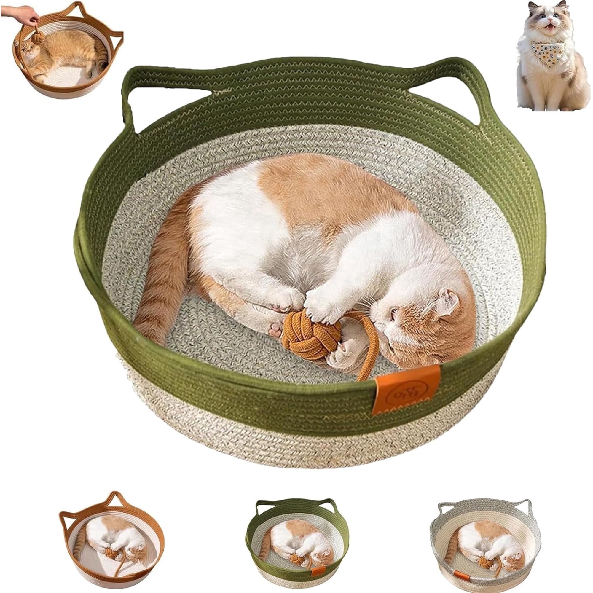 Stimulicat Woven Cat Nest Bed
