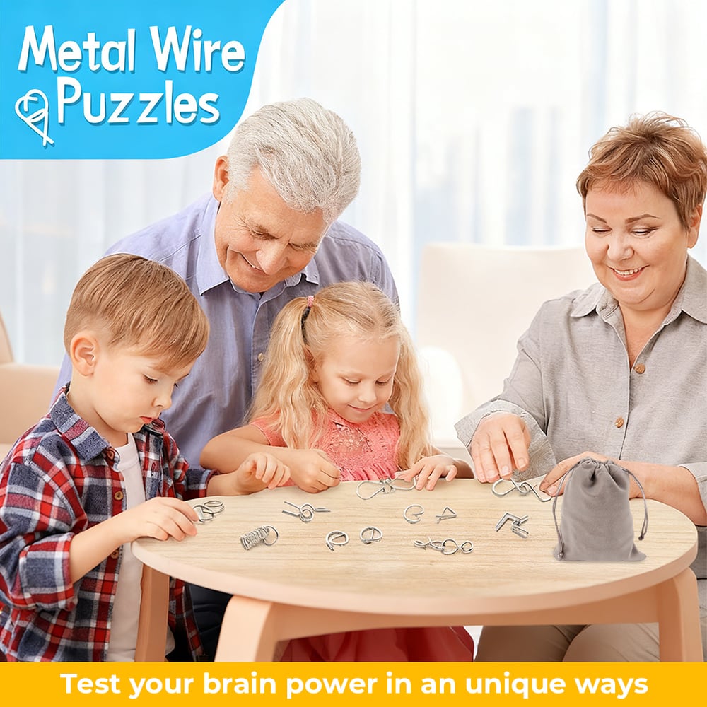Superioir Metal Montessori Puzzle Solving