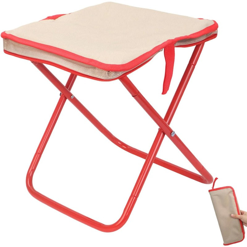 Waregami Heavy Duty Portable Outdoor Stool - BEIGE
