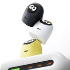 Quotationy Interactive Mini GaN Charger 45W – Animated Expression Smart Plug – Low-Temperature Fast Charging Block for iPhone, Samsung & Tablets 🎭