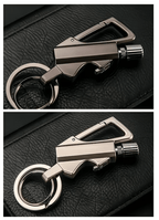 Meonsopoli Permanent Match Infinity Lighter with Multitool Keychain Bottle Opener