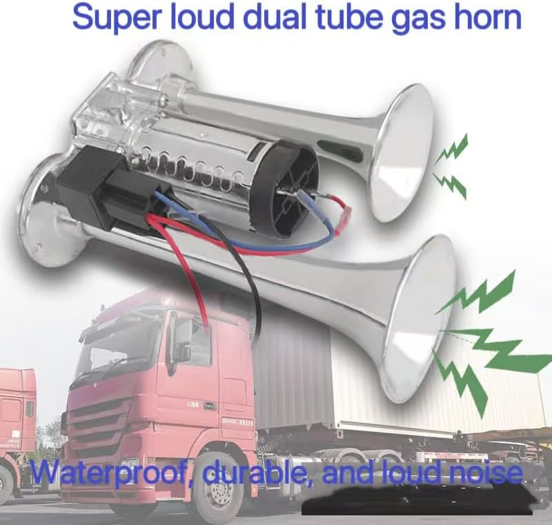 600DB Dual-Tone Metal Car Horn