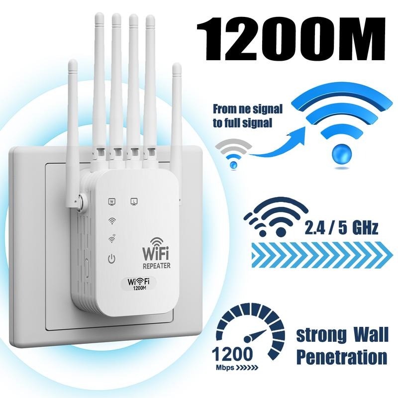 Everyneeding Dual Band WiFi Range Extender
