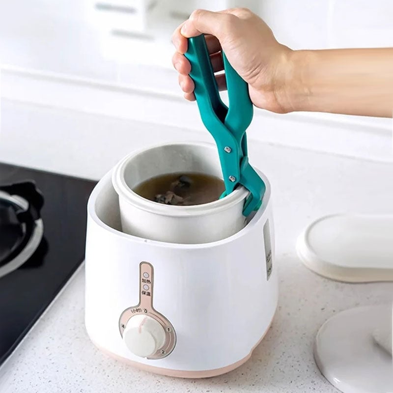 Shoplarke Multi-Purpose Anti-Scald Bowl Holder Clip for Kitchen