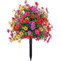 Ahlwo Outdoor/Indoor UV Resistant & Waterproof Artificial Flower Decor
