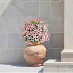 Ahlwo Outdoor/Indoor UV Resistant & Waterproof Artificial Flower Decor
